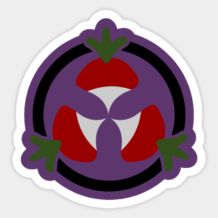 Auntie's Farm Crest Sticker